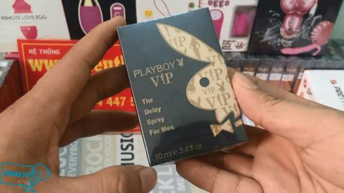 Thuốc xịt chống xuất tinh sớm Playboy Vip USA chính hãng hiệu quả