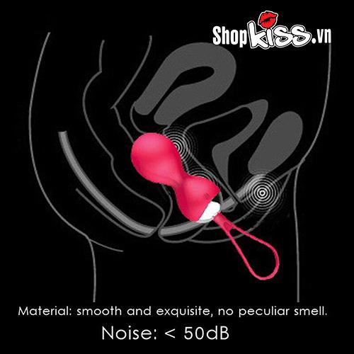 Trứng rung đôi kích thích điểm G Easy Love Manli 10 chế độ Trứng rung đôi kích thích điểm G Easy Love Manli 10 chế độ