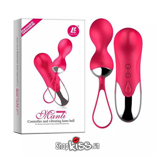 Trứng rung đôi kích thích điểm G Easy Love Manli 10 chế độ Trứng rung đôi kích thích điểm G Easy Love Manli 10 chế độ