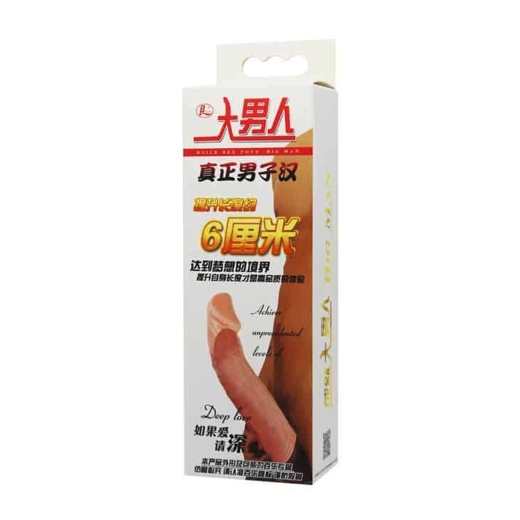 Bao cao su đôn dài dương vật 6cm DC14E kéo dài quan hệ an toàn