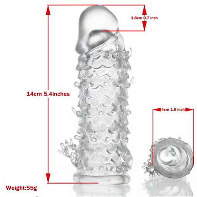 DC14H Bao cao su đôn dên vảy rồng kích thích cực khoái tăng khoái cảm