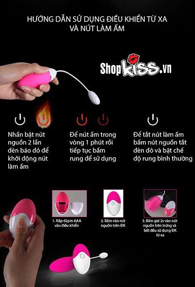 Nhập sỉ Trứng rung tỏa nhiệt điều khiển xa Evo nhập khẩu Nhập sỉ Trứng rung tỏa nhiệt điều khiển xa Evo nhập khẩu