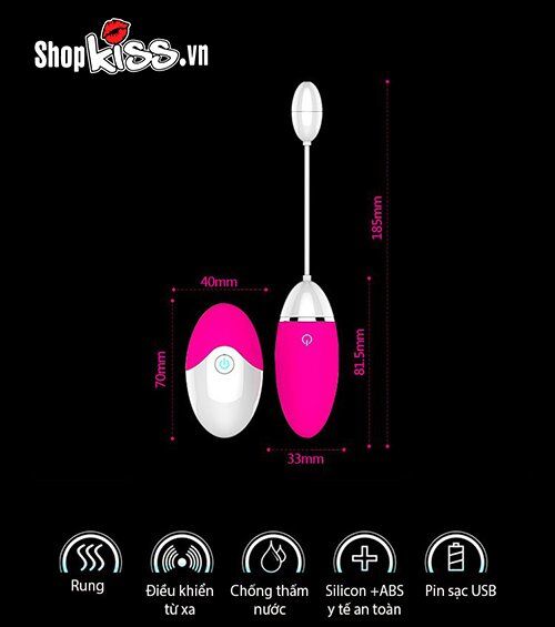 Nhập sỉ Trứng rung tỏa nhiệt điều khiển xa Evo nhập khẩu Nhập sỉ Trứng rung tỏa nhiệt điều khiển xa Evo nhập khẩu