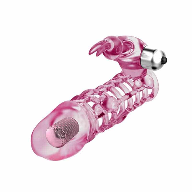 DC14R Bao đôn lưới rung kích thích gốc dương vật kéo dài quan hệ