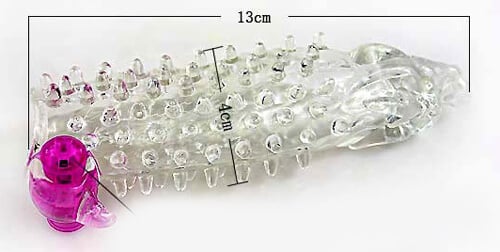 Bao cao su đôn đầu rồng DC14V có rung cảm giác mạnh kích thích cực đỉnh