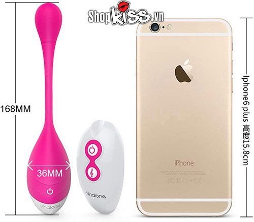 Trứng rung Nalone Sweetie điều khiển xa kích thích khoái cảm cao