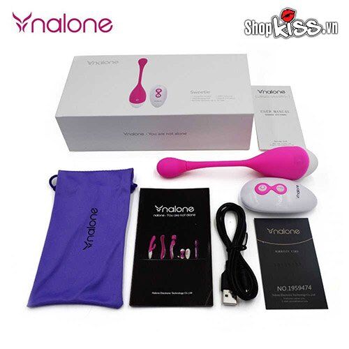 Trứng rung Nalone Sweetie điều khiển xa kích thích khoái cảm cao