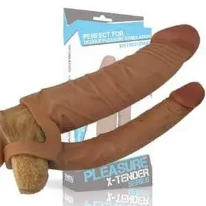 Bao đôn lovetoy mềm mại quai đeo 2 nhánh chơi sướng mạnh - BD22A  có quai đeo vào tinh hòn thiết kế 2 nhánh chất liệu TPE cao cấp tăng 5cm chiều dài.