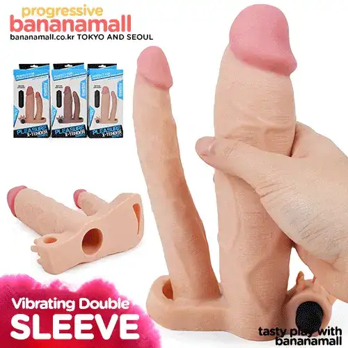 Dual Branch Silicone Condom for Vaginal and Anal Play