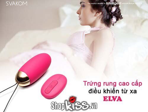 Svakom Elva Remote Control Premium Vibrating Egg 6 Modes