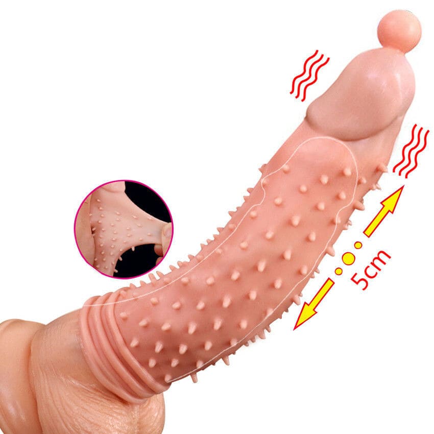 BD44 Bao cao su siêu gai nổi tăng khoái cảm rung đôn dên hot