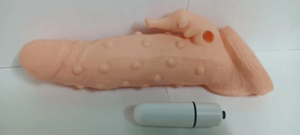 Bao Cao Su Đôn Dên Rung Quai Đeo BD55B Tăng Kích Thước Nam Giới