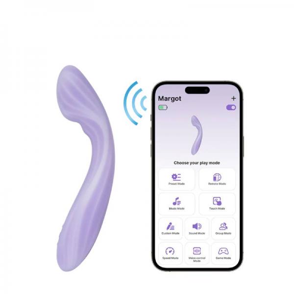 Svakom Margot Chính Hãng – Máy Massage Điểm G Hai Động Cơ Có Sưởi Ấm Điều Khiển App Thông Minh 