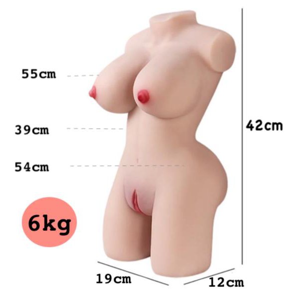 Búp bê tình dục bán thân 6kg silicon nguyên khối cao cấp giá rẻ 