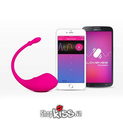 Trứng rung Lush Lovense chính hãng smart điều khiển tiện lợi