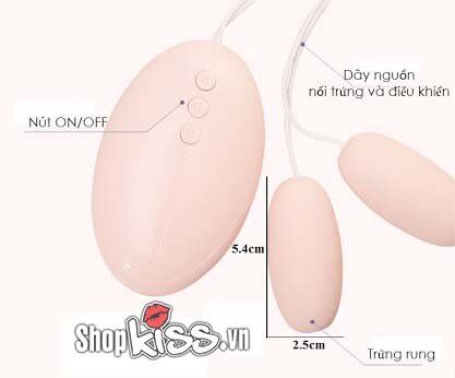  Bán Trứng rung đôi Dual Head Vibration Durex mới nhất