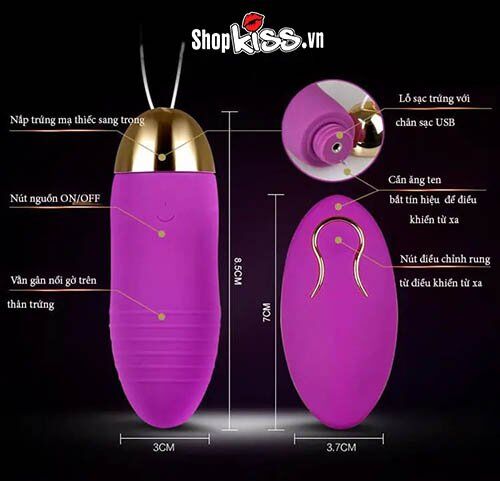 Trứng Rung Điều Khiển Xa Utimi Nữ Giải Tỏa Sinh Lý An Toàn
