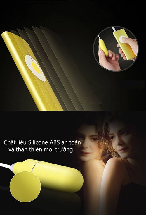 Trứng rung đa tần đôi Leten kích thích nhũ hoa siêu mạnh