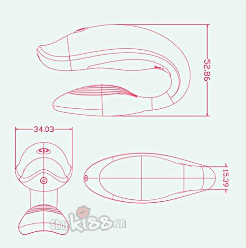 Trứng Rung Love 2U Điều Khiển Xa Hấp Dẫn Tăng Khoái Cảm
