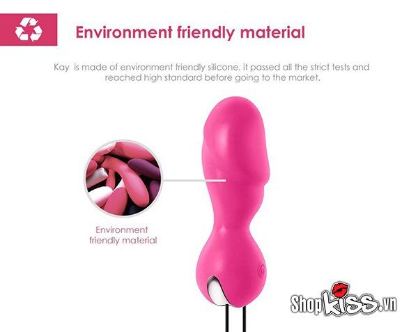Zemalia KAY Premium Vibrating Egg Clitoral Massage Silicone