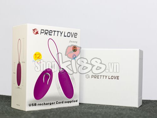 Wireless Rechargeable Prettylove Jenny Egg G-Spot Massager