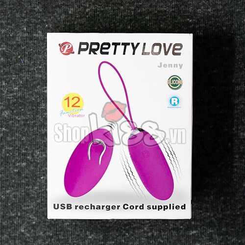 Wireless Rechargeable Prettylove Jenny Egg G-Spot Massager