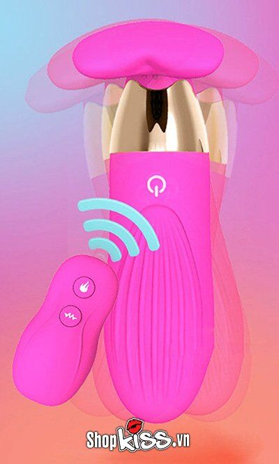 Whale Remote-Controlled Warming Vibrating Egg for Women