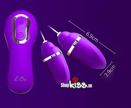 Trứng rung hai đầu Libo dành cho les siêu sướng chất lượng