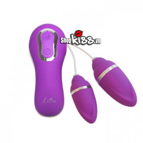 Trứng rung hai đầu Libo dành cho les siêu sướng chất lượng