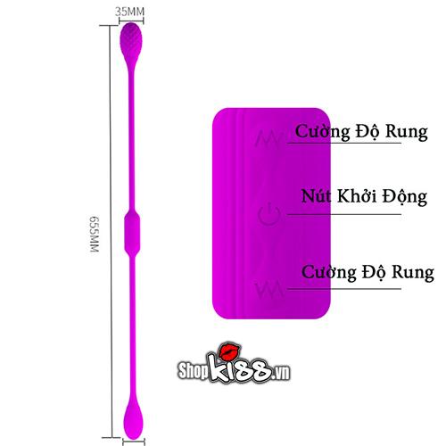  Thông tin Trứng rung hai đầu cực phê Pretty Love nhập khẩu