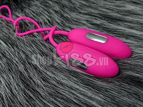 Trứng rung hai đầu dây nối Aphojoy kích thích Les quấn quýt