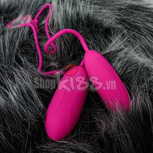 Trứng rung hai đầu dây nối Aphojoy kích thích Les quấn quýt