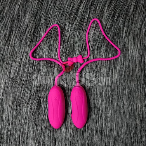 Trứng rung hai đầu dây nối Aphojoy kích thích Les quấn quýt