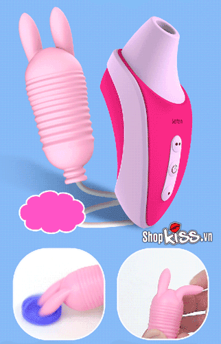  Bỏ sỉ Máy bú mút kèm trứng rung 3 đầu Leten loại tốt