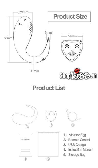  Nhập sỉ Trứng rung điều khiển từ xa WOWYES VF giá rẻ