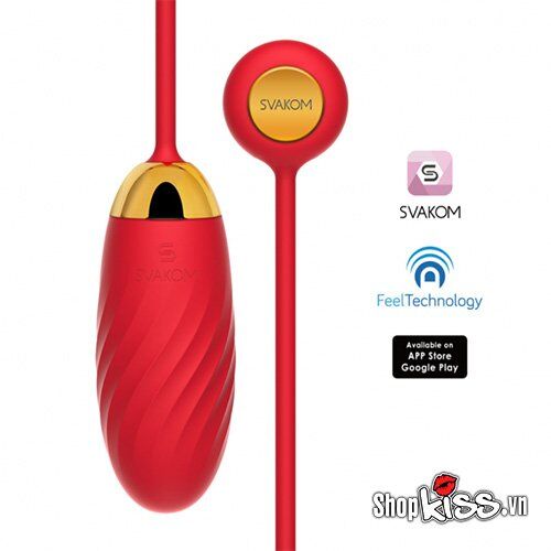 Trứng rung thông minh Svakom Ella Neo kết nối điện thoại tiện lợi