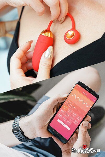 Trứng rung thông minh Svakom Ella Neo kết nối điện thoại tiện lợi