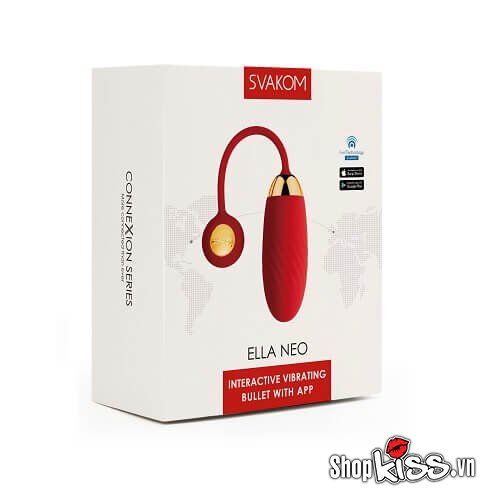 Trứng rung thông minh Svakom Ella Neo kết nối điện thoại tiện lợi