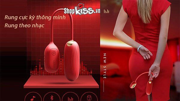  Đánh giá Trứng rung tình yêu 2 đầu theo điệu nhạc Svakom MUSE chính hãng loại tốt