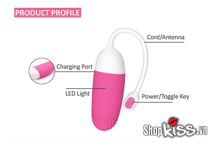 Trứng Rung Magic Vini Kích Thích G Điều Khiển Qua App Tiện Dụng