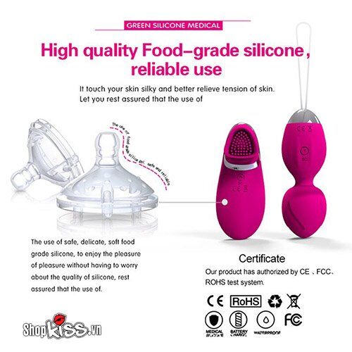 Yanai G-Spot Clitoral Vibrator Silicone Waterproof