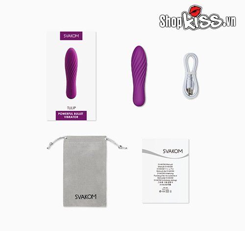  Bảng giá Trứng rung kích thích điểm G cao cấp Svakom Tulip giá rẻ