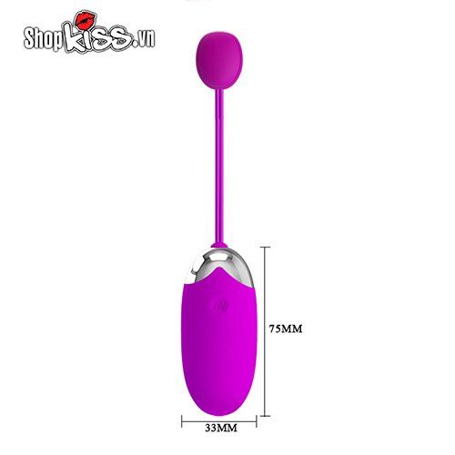 Trứng rung đa tần điều khiển từ xa Pretty Love Abner cao cấp
