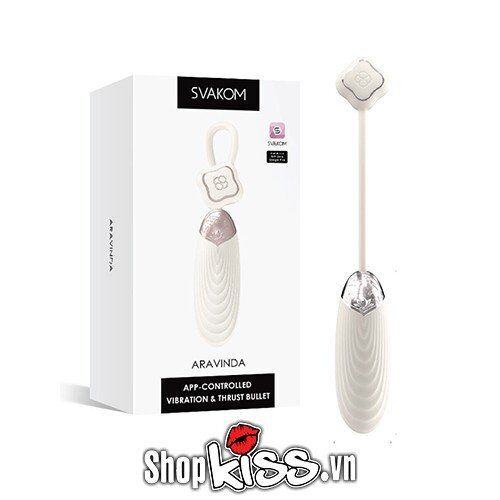 Review Trứng rung cao cấp kết nối qua app Svakom Aravinda cao cấp Review Trứng rung cao cấp kết nối qua app Svakom Aravinda cao cấp