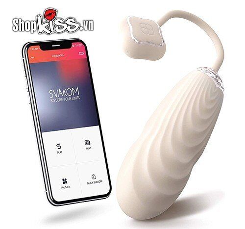 Svakom Aravinda App-Connected Multi Mode Powerful Egg