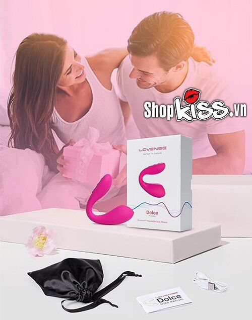 Trứng rung Lovense Dolce massage điểm G âm vật điều khiển app
