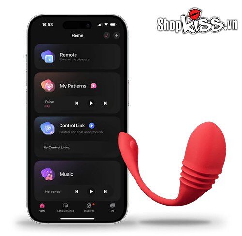 Lovense Vulse Smart G-Spot Thrusting Vibrator App