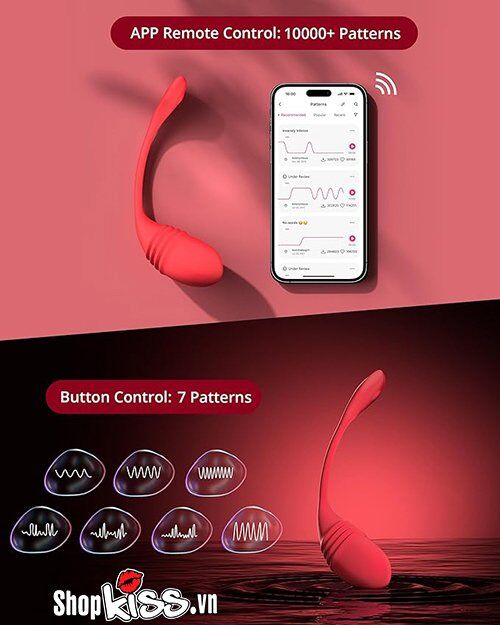  So sánh Trứng rung thụt thông minh đa chế độ Lovense Vulse – Điều khiển qua app chính hãng