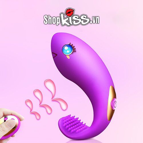 Dolphin Mini G-Spot Clitoral Stimulating Silicone Vibrator