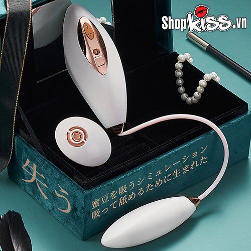 Trứng rung hai đầu Whale Tide Queen điều khiển từ xa kích thích